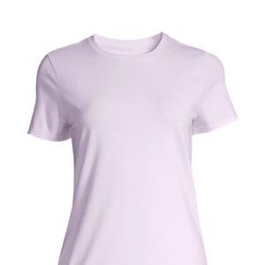 Lot of 3 Basic Cotton Creneck Jersey Tshirt Lilac